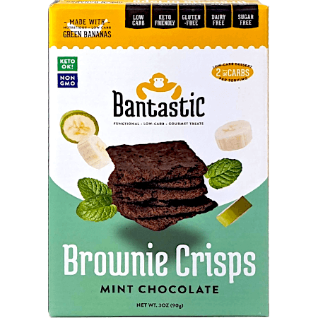 Bantastic Gourmet Brownie Crisp - Mint Chocolate